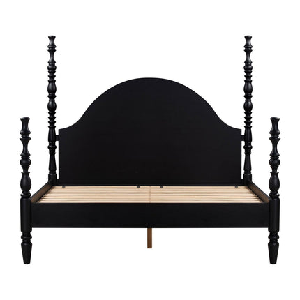 TOV Furniture Rosalie Black Ash Bed