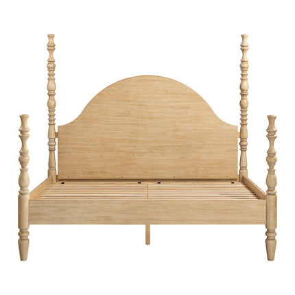 TOV Furniture Rosalie Washed Natural Ash Bed