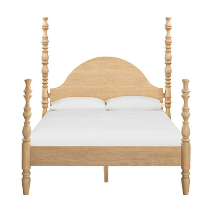 TOV Furniture Rosalie Washed Natural Ash Bed