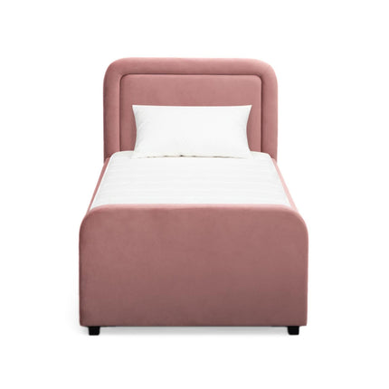 TOV Furniture Briella Performance Velvet Trundle Bed in Twin