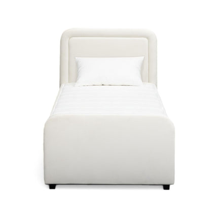 TOV Furniture Briella Performance Velvet Trundle Bed in Twin