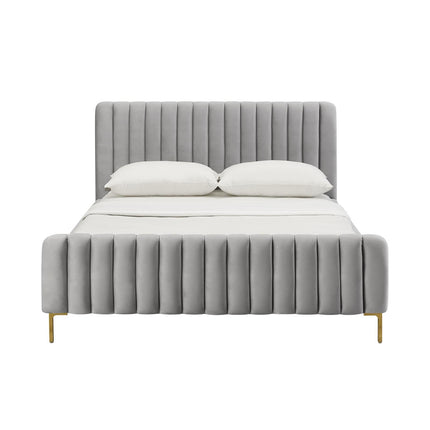 TOV Furniture Angela Queen Grey Bed