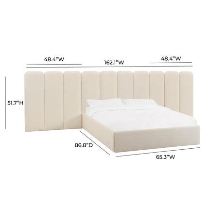 TOV Furniture Palani Wings - Queen or King (Set of 2)