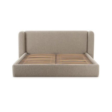 TOV Furniture Babette Tan Boucle Bed