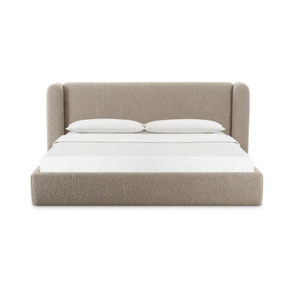 TOV Furniture Babette Tan Boucle Bed