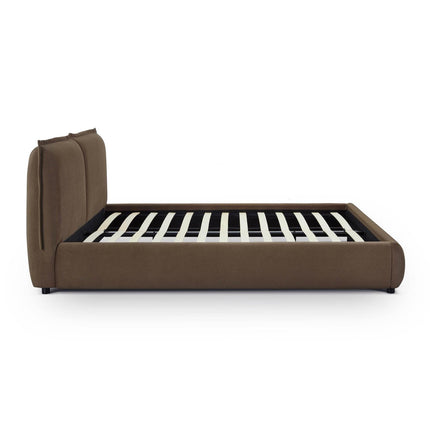 TOV Furniture Mel Faux Mohair Bed
