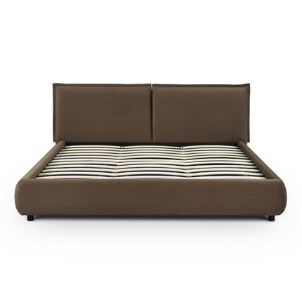 TOV Furniture Mel Faux Mohair Bed