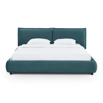 TOV Furniture Mel Faux Mohair Bed