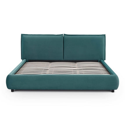 TOV Furniture Mel Faux Mohair Bed
