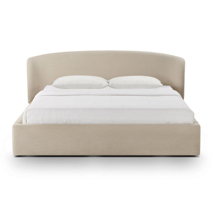 TOV Furniture Corey Upcycled Performance Linen Storage Bed