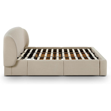 TOV Furniture Corey Upcycled Performance Linen Storage Bed