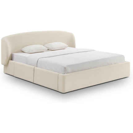 TOV Furniture Corey Upcycled Performance Linen Storage Bed