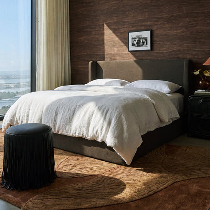 TOV Furniture Harmony Performance Chenille Storage Bed