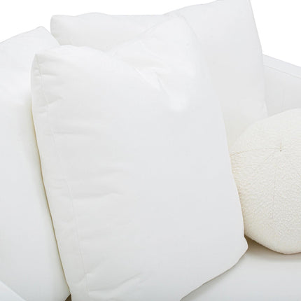 TOV Furniture Hanim Cream Linen Daybed
