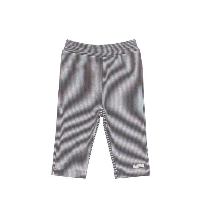 Teijs Trousers | Cloudy Grey - White Striped