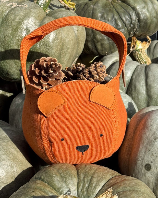 Tompo Basket | Kindertasje | Pumpkin Bear | Maple Nubuck