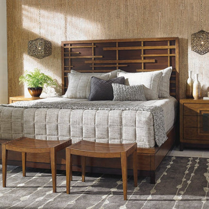 Tommy Bahama Home Island Fusion Shanghai Panel Bed