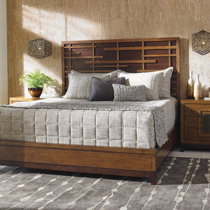 Tommy Bahama Home Island Fusion Shanghai Panel Bed