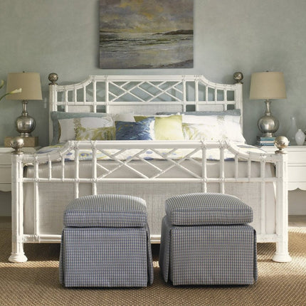 Tommy Bahama Home Ivory Key Pritchards Bay Panel Bed