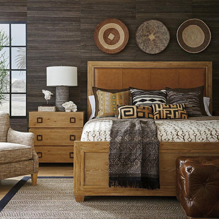 Tommy Bahama Home Los Altos Antilles Upholstered Panel Bed