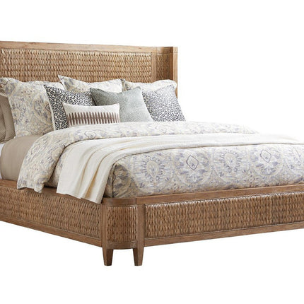 Tommy Bahama Home Los Altos Ivory Coast Woven Bed