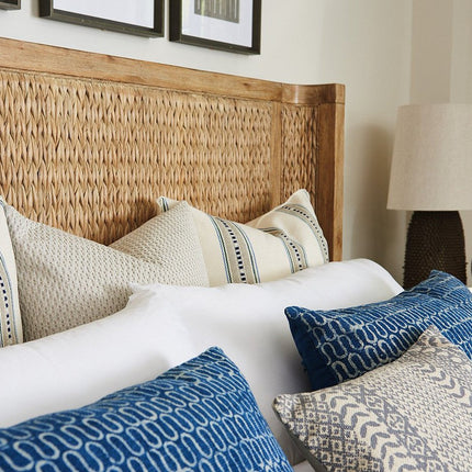 Tommy Bahama Home Los Altos Ivory Coast Woven Bed