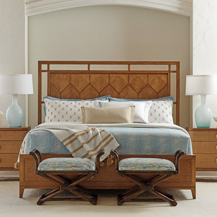 Tommy Bahama Home Palm Desert Rancho Mirage Panel Bed
