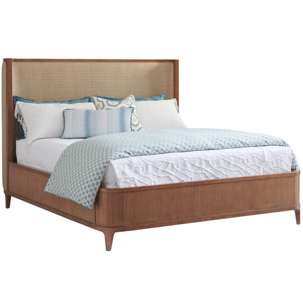 Tommy Bahama Home Palm Desert Villa Park Upholstered Bed