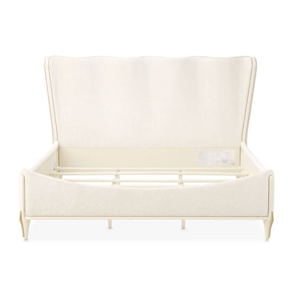Michael Amini La Terrazza Panel Bed - Creamy Pearl
