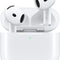 AirPods 5 draadloze Bluetooth oordopjes – productfoto van compacte oordopjes voor muziek en bellen