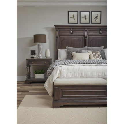Pulaski Furniture Hickory Creek Brown Velvet Bed