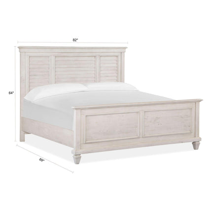 Magnussen Home Newport Alabaster Bed