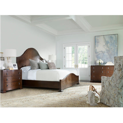Century Furniture Mcalpine Wood Panel King Bed
