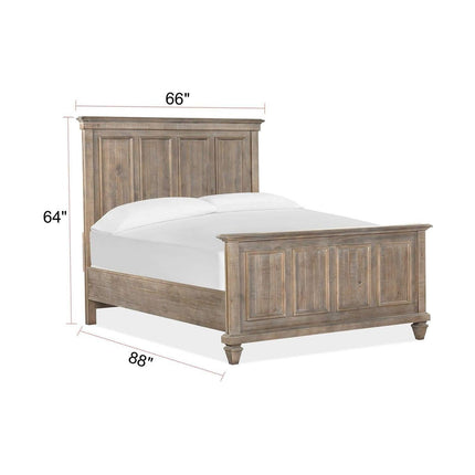 Magnussen Home Lancaster Dovetail Grey Bed
