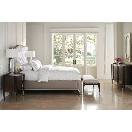 Caracole Compositions Oxford Upholstery Queen Bed INV