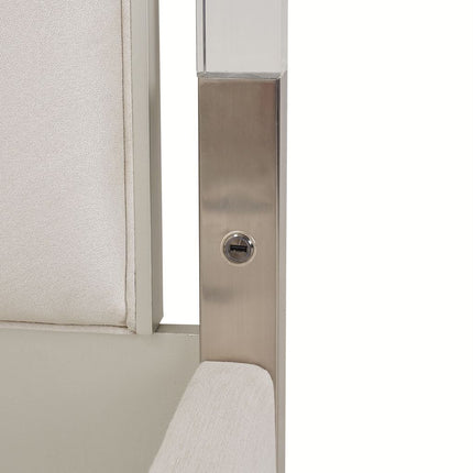 Michael Amini Penthouse Bed - Ash Gray