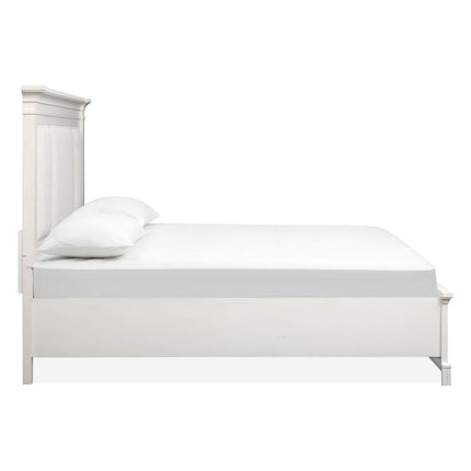 Magnussen Home Kingston Whisper White & Cerused Nutmeg Bed