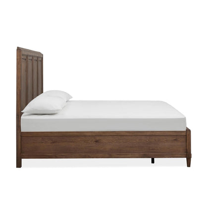 Magnussen Home Groveland Park Antique Coffee Panel Storage Bed