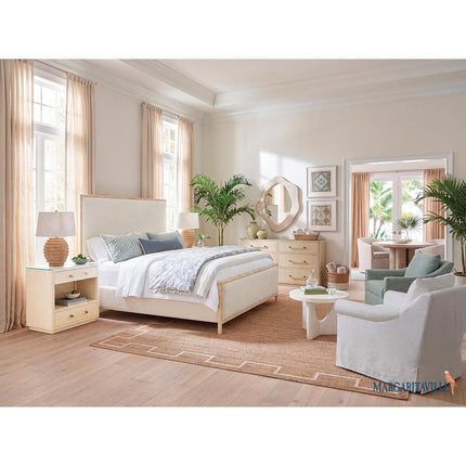 Margaritaville Bali Upholstered Panel Bed