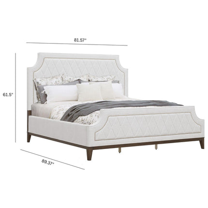 Pulaski Furniture Asher Park Piano Brown Upholstered Bed