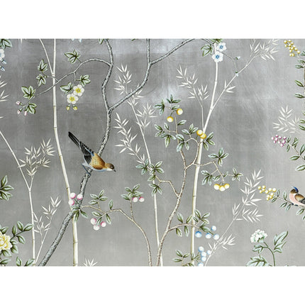 Jonathan Charles Shimmering Moon Half Round Panel Bed (500443-USK-HPS)