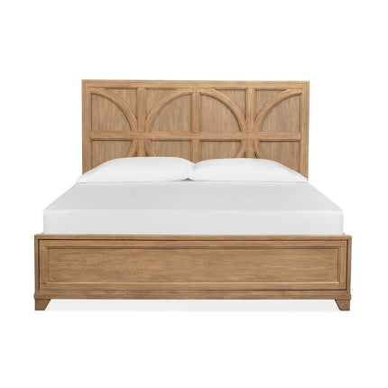 Magnussen Home Coventry Honey Wheat Panel Bed