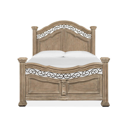 Magnussen Home Marisol Fawn Panel Queen Bed