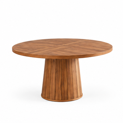 megivez-ovale-eettafel-140cm-rustiek-bruin-vooraanzicht.png