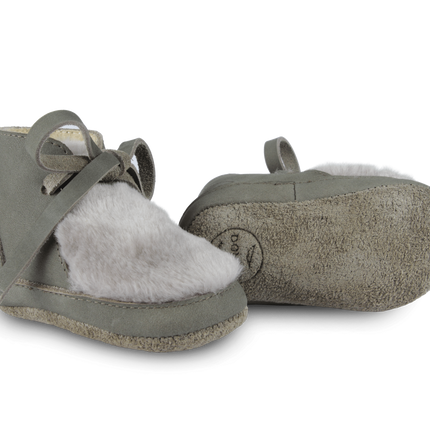 Felinci Booties | Stone Nubuck