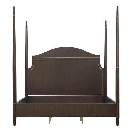 Pulaski Furniture Asher Park Piano Brown Poster King Bed