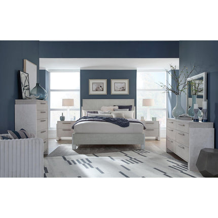 Magnussen Home Lorelei Misty Cloud Panel Bed