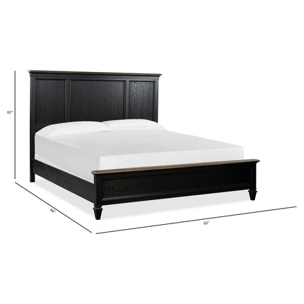 Magnussen Home Surrey Brown Panel Bed