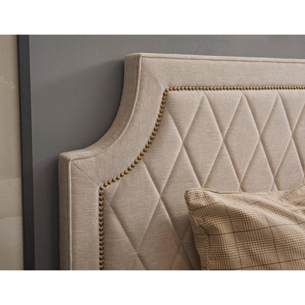Pulaski Furniture Asher Park Piano Brown Upholstered Bed