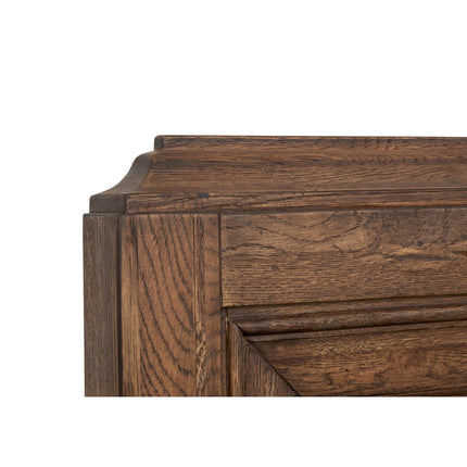 Magnussen Home Groveland Park Antique Coffee Panel Storage Bed
